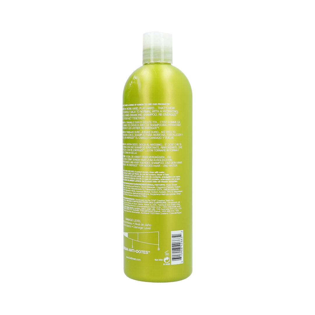 TIGI RE-ENERGIZE SHAMPOO 750ML