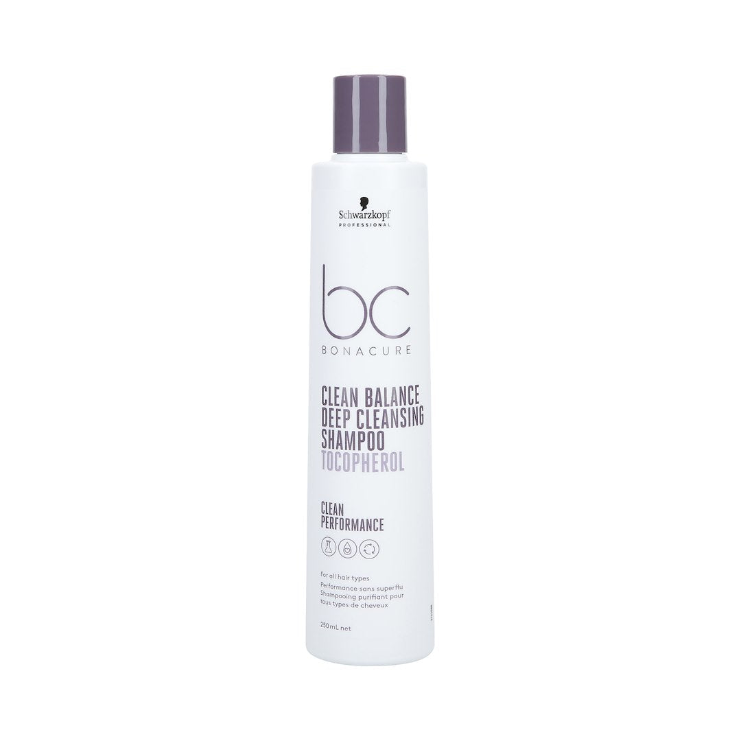 SCHWARZKOPF BONACURE CLEAN BALANCE DEEP CLEAN SHAMPOO 250ML