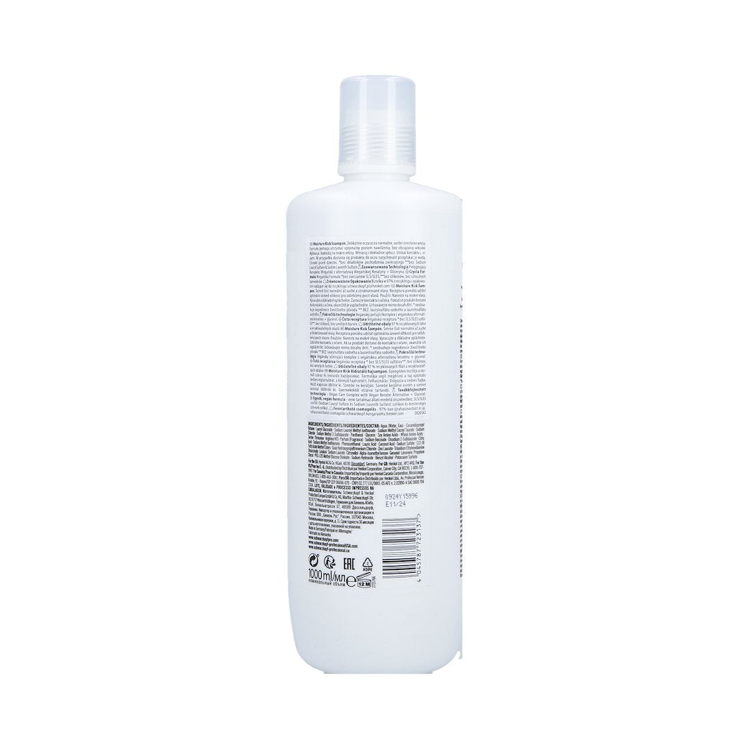 SCHWARZKOPF BONACURE MOISTURE KICK SHAMPOO 1L