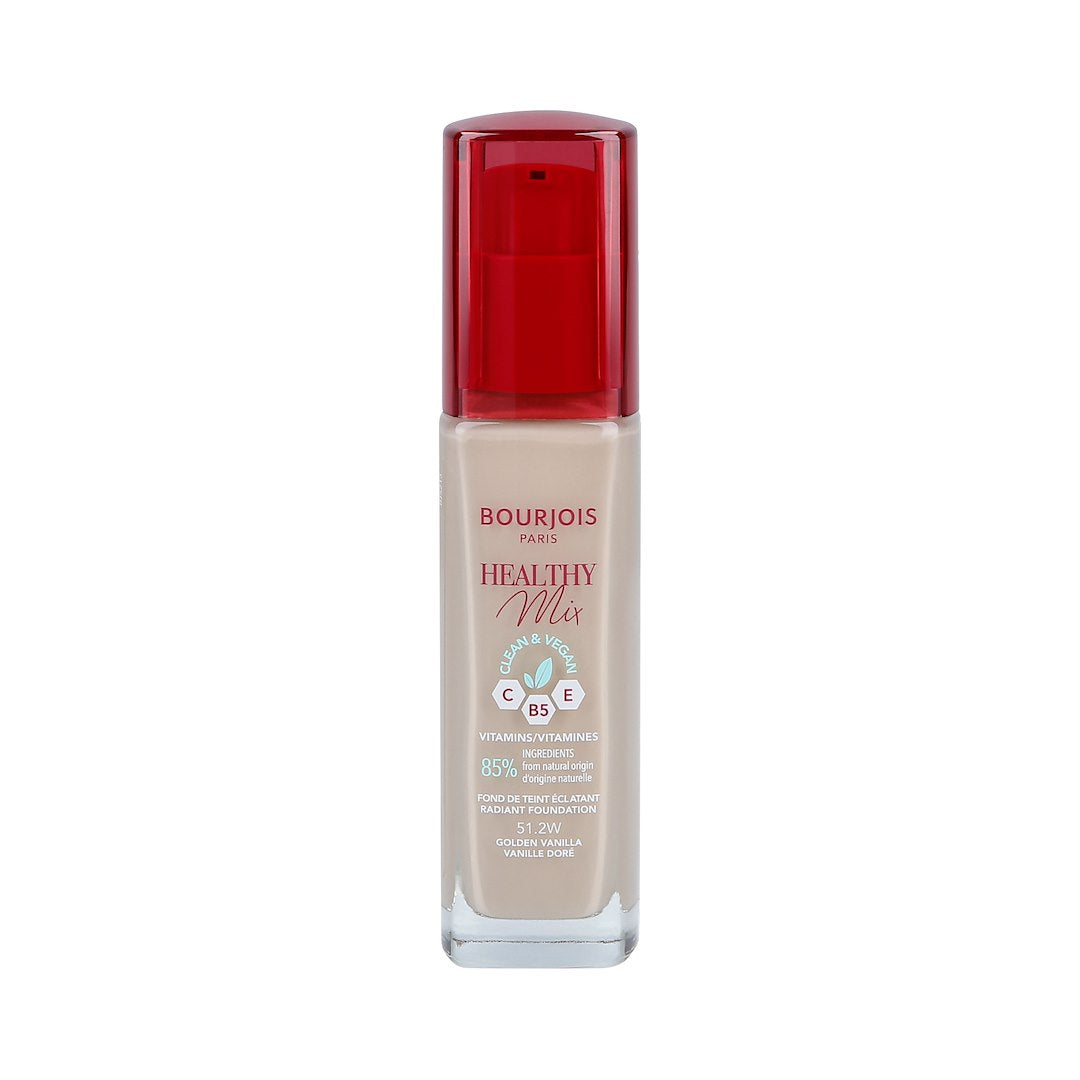 BOURJOIS HEALTHY MIX FOUNDATION VEGAN 051,2W GOLDEN VANILLA 30ML