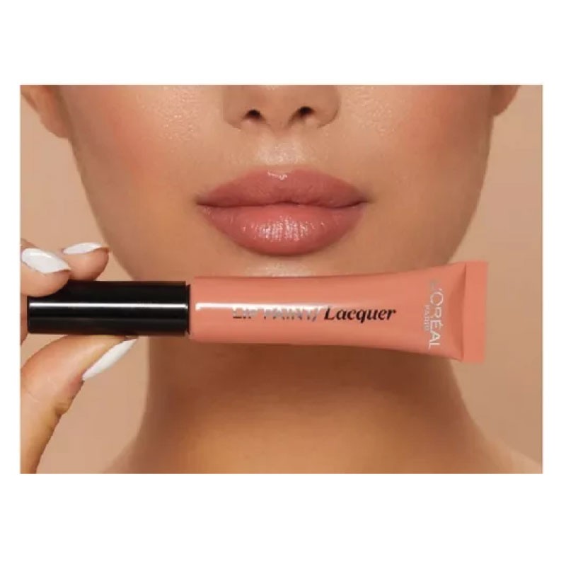 Loreal Lip Paint Lacquer Shade 101 Gone with the Nude