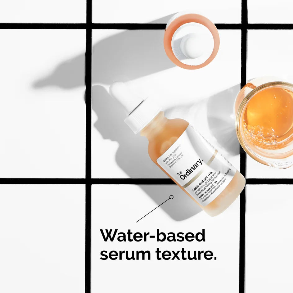 THE ORDINARY LACTIC ACID 10% + HA 2% SUPERFICIAL PEELING FORMULATION 30ML