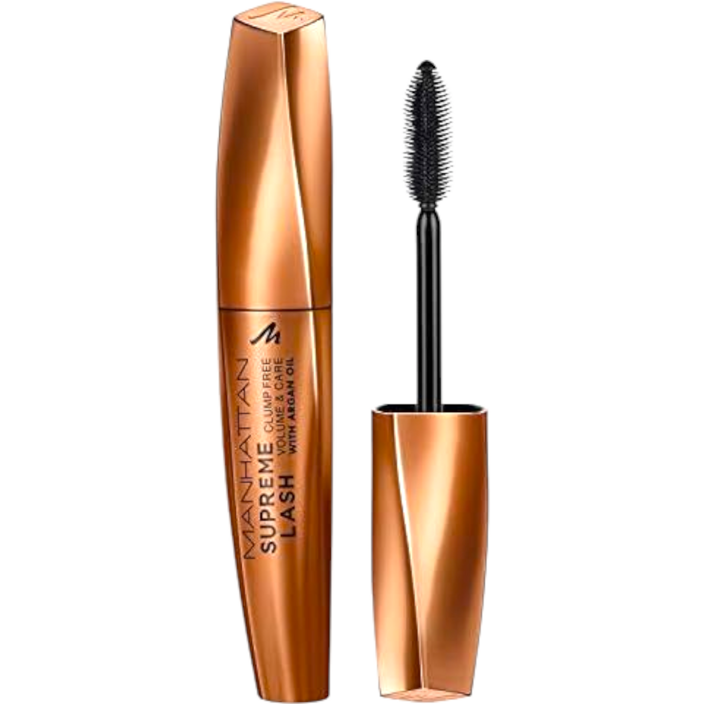 Manhattan Supreme Lash Mascara with High Definition Brush and Nourishing Argan Oil, 1010N Black 12ml