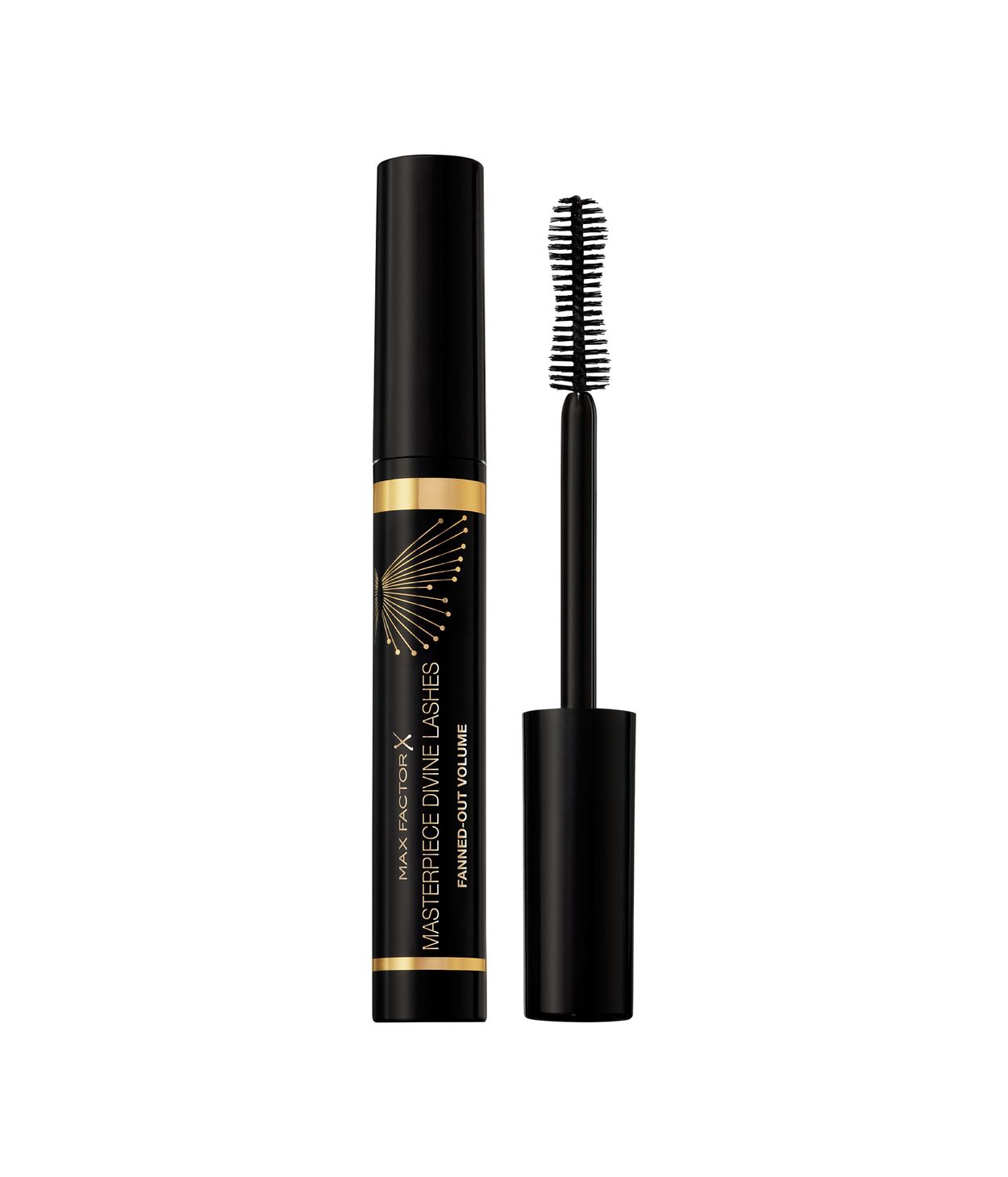 Max Factor Devine Lashes Fanned Out Volume Mascara - RICH BLACK