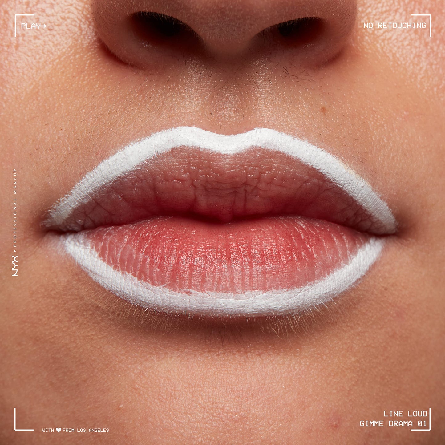 Nyx Slide On Lip Pencil - Shade MPE01 White