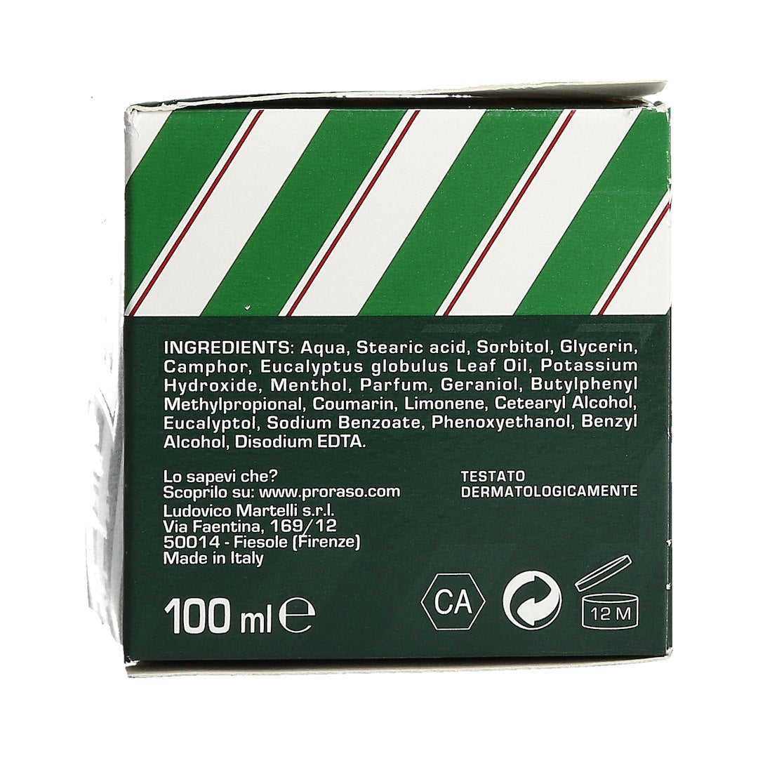 PRORASO GREEN LINE КРЕМ ПЕРЕД БРИТЬЕМ 100 МЛ