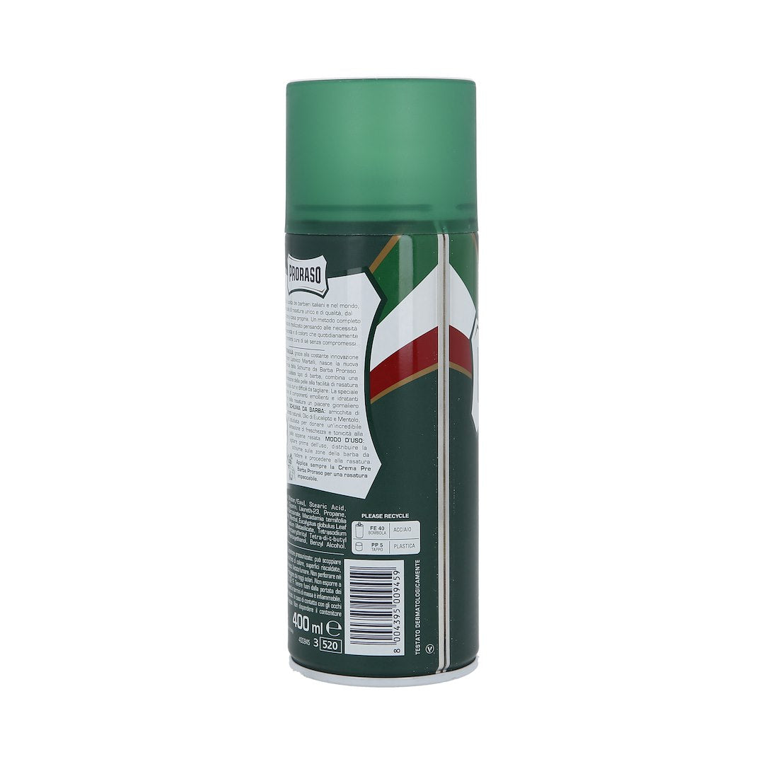 PRORASO GREEN LINE ПЕНА ДЛЯ БРИТЬЯ 400 МЛ