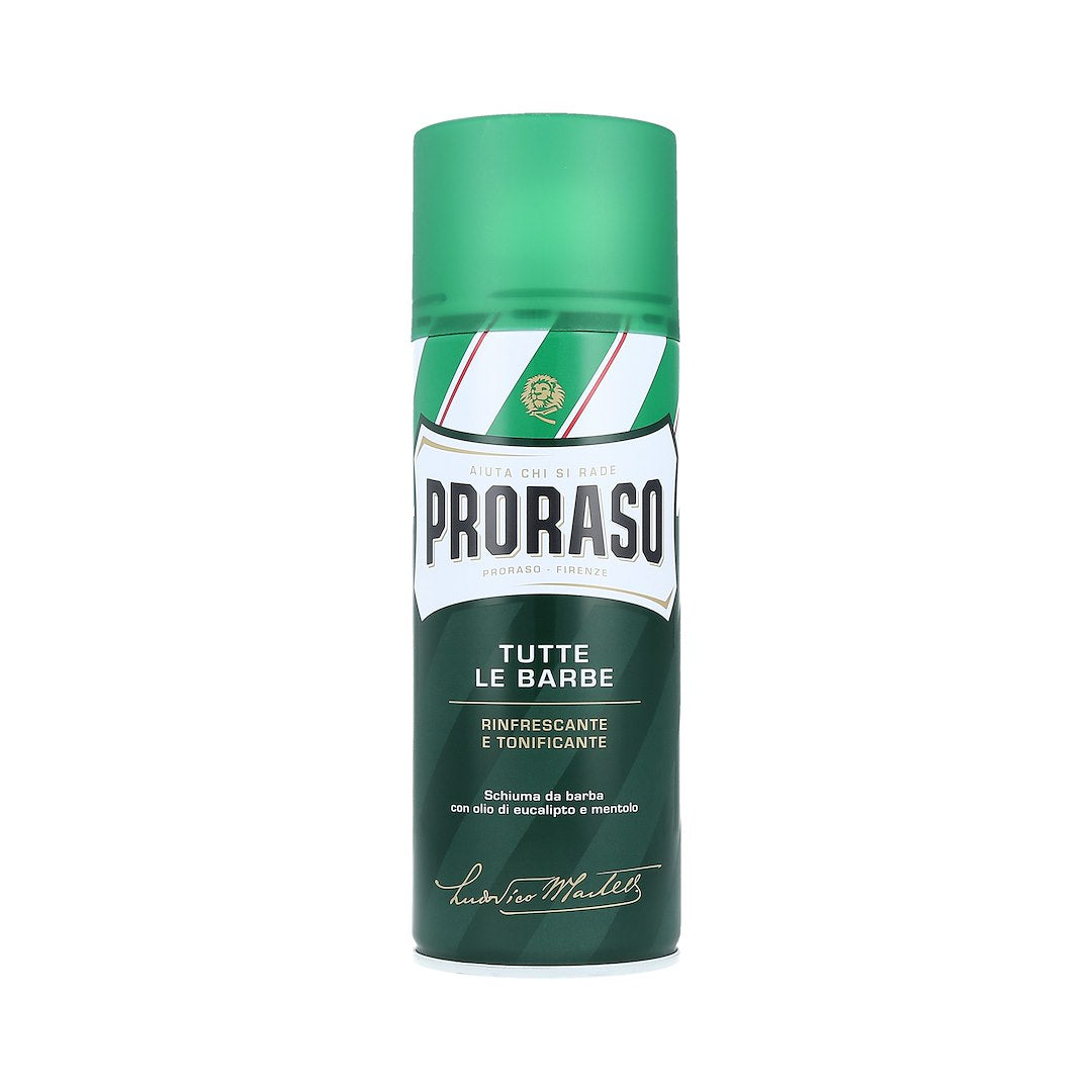 PRORASO GREEN LINE ПЕНА ДЛЯ БРИТЬЯ 400 МЛ