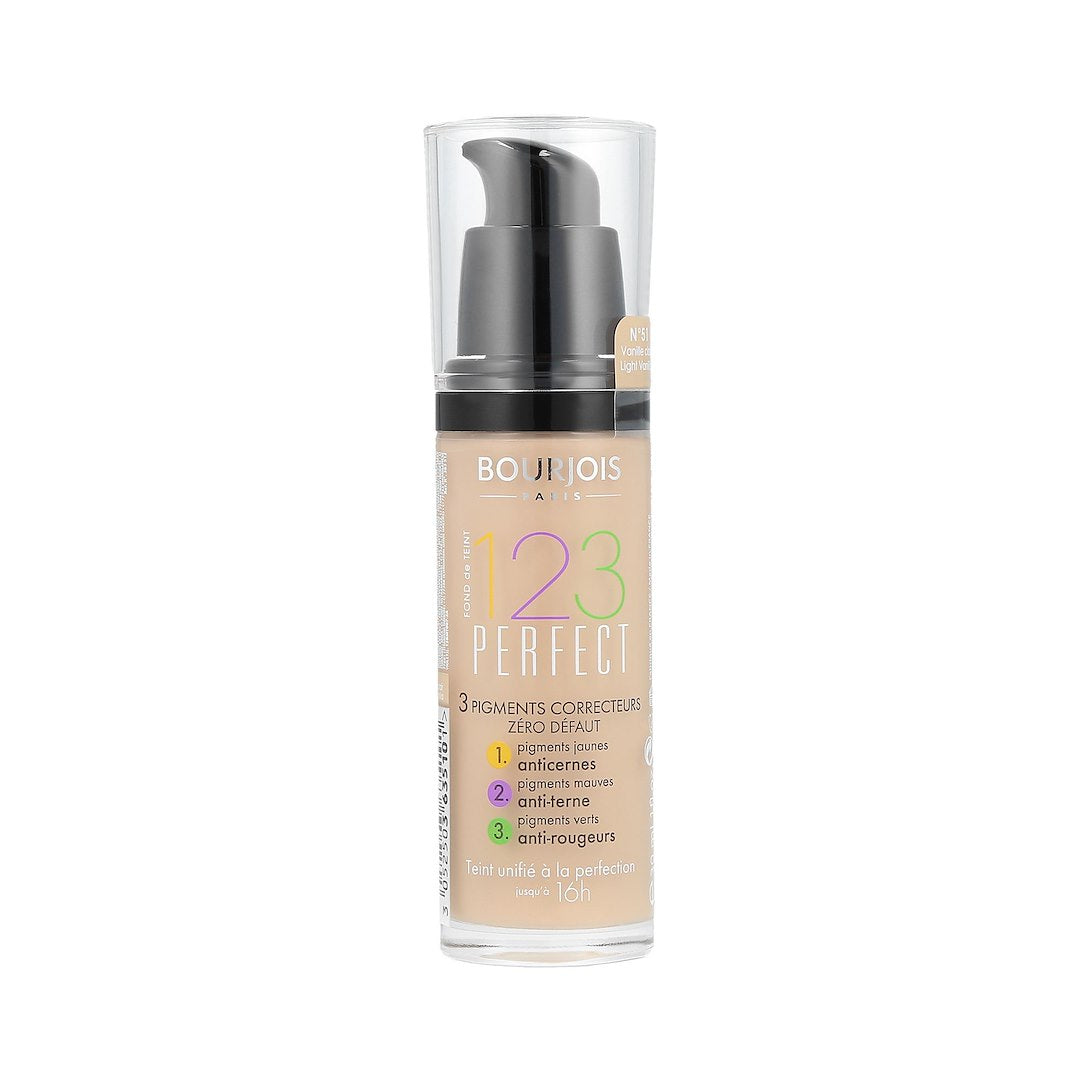 BOURJOIS 123PERFECT FOUNDATION 30ML
