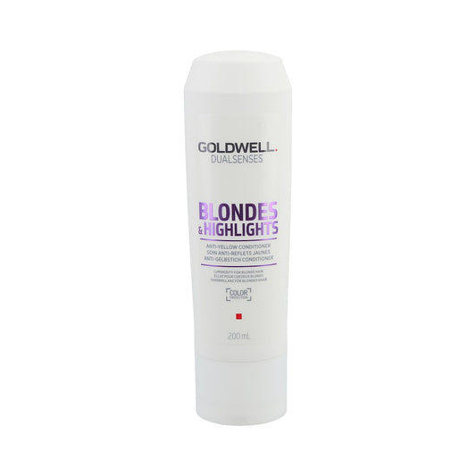 GOLDWELL DUALSENSES BL&HI ANTI-YELLOW CONDITIONER 200ML