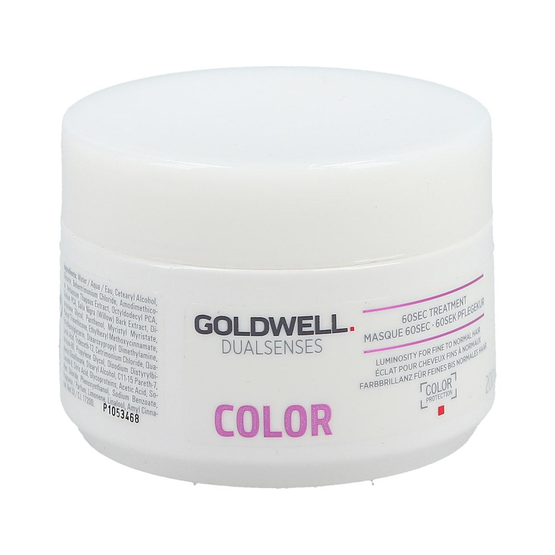 GOLDWELL DUALSENSES COLOR 60 SEC TREATMENT MASK 200ML