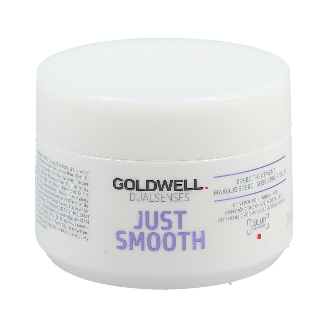 GOLDWELL DUALSENSES JUST SMOOTH 60 SEC TREATMENT MASK 200ML