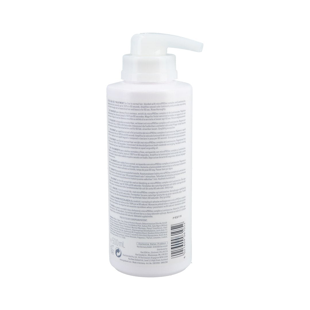 GOLDWELL DUALSENSES COLOR BRILLIANCE 60 SEC TREATMENT MASK 500ML