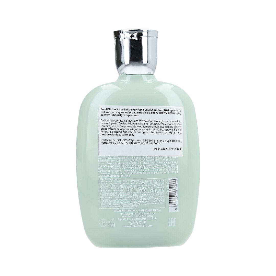 ALFAPARF SEMI DI LINO SCALP REBALANCE PURIFYING SHAMPOO