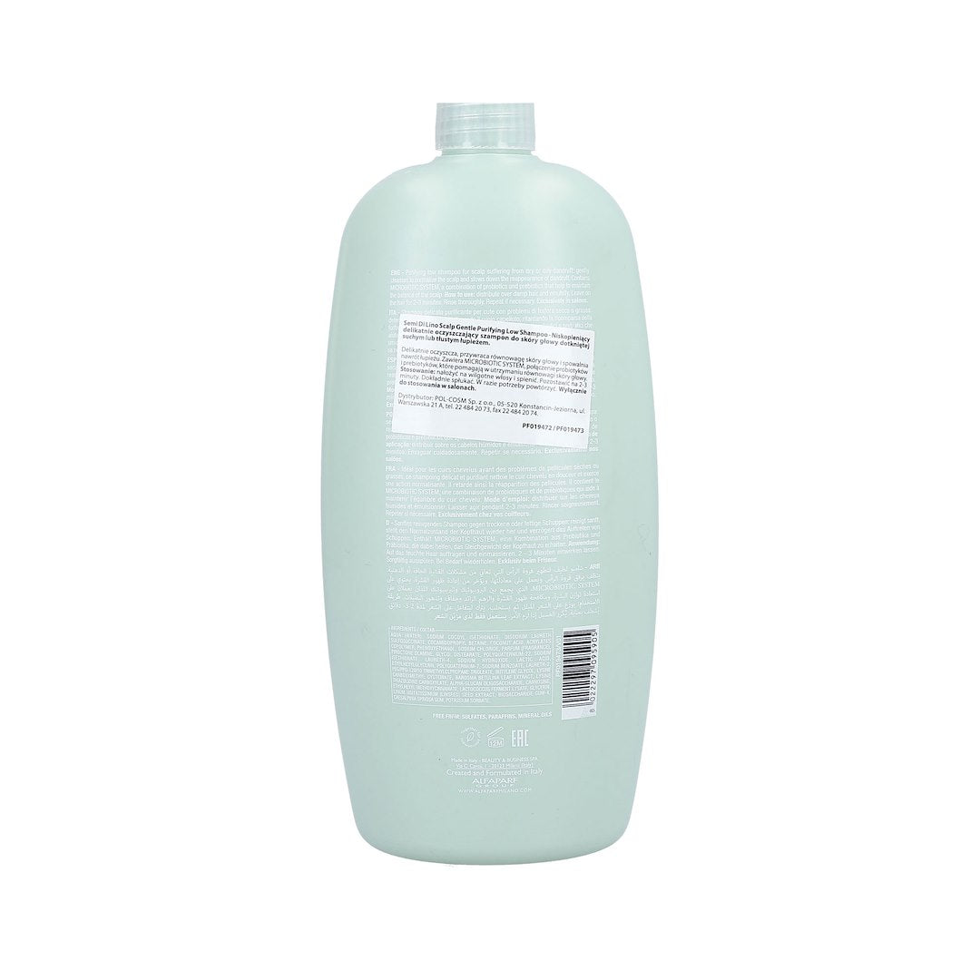 ALFAPARF SEMI DI LINO SCALP REBALANCE PURIFYING SHAMPOO
