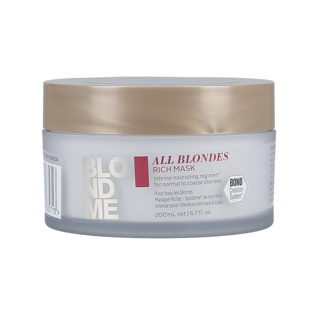 SCHWARZKOPF BLOND ME ALL BLONDES RICH MASK
