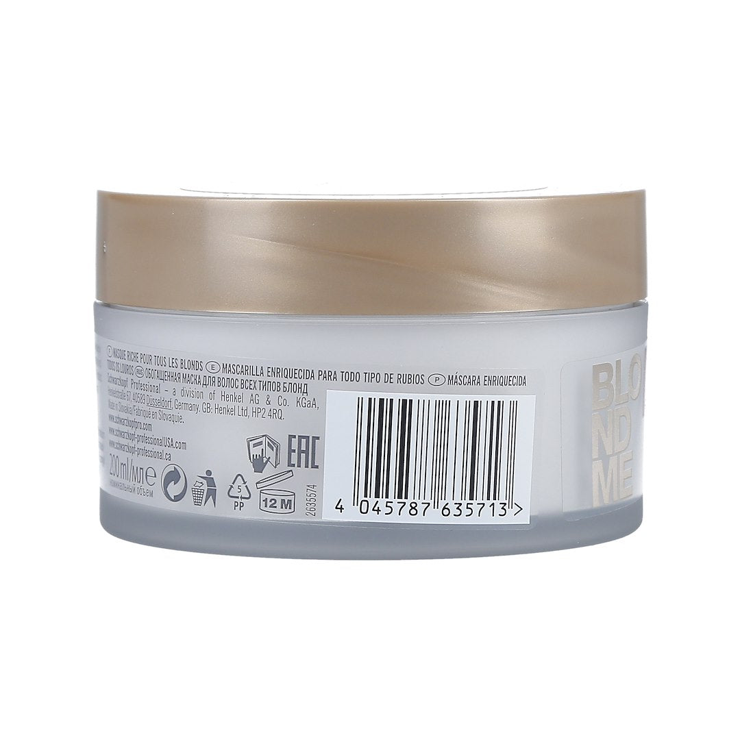 SCHWARZKOPF BLOND ME ALL BLONDES RICH MASK