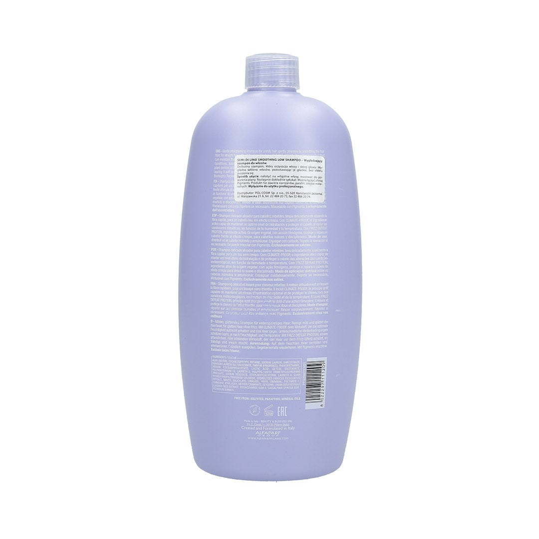 ALFAPARF SEMI DI LINO SMOOTH SHAMPOO 1L
