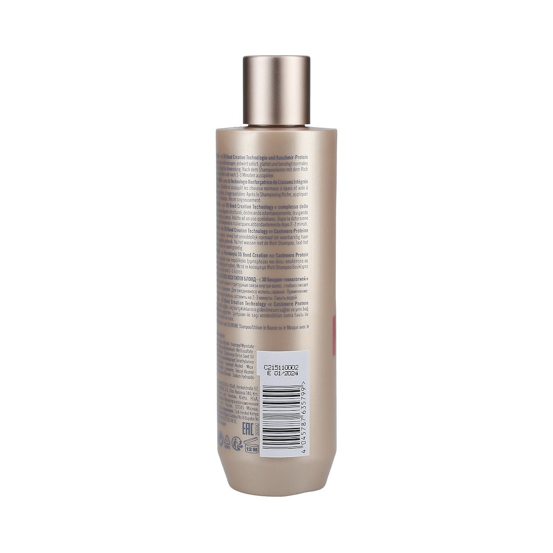 SCHWARZKOPF BLOND ME ALL BLONDES RICH CONDITIONER