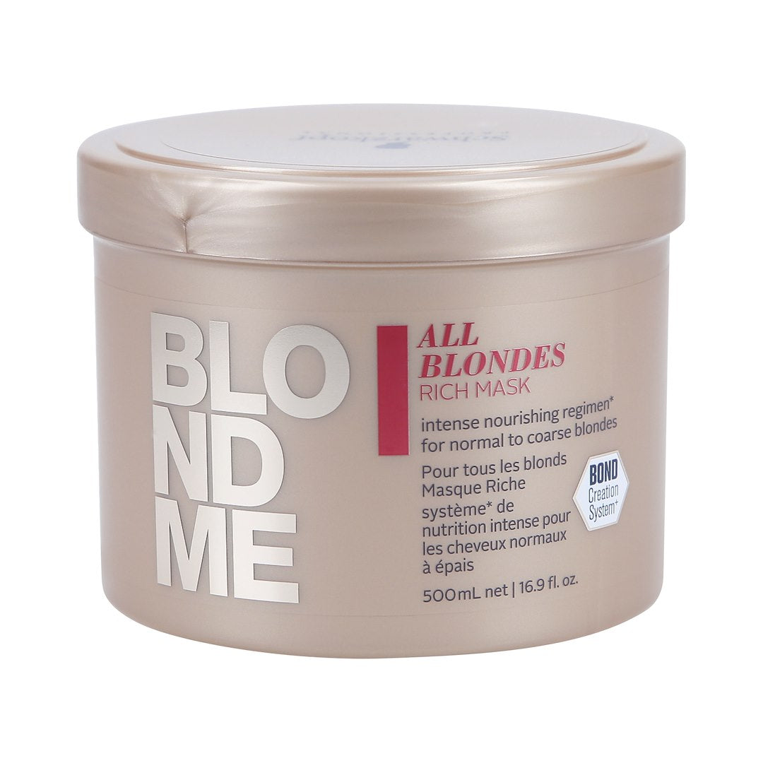 SCHWARZKOPF BLOND ME ALL BLONDES RICH MASK