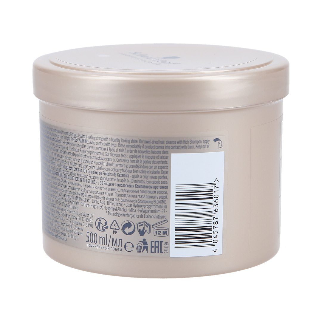 SCHWARZKOPF BLOND ME ALL BLONDES RICH MASK