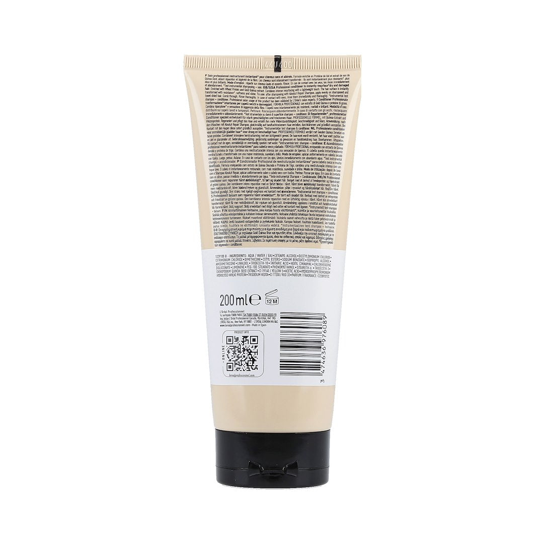 LOREAL SERIE EXPERT ABSOLUT REPAIR GOLD CONDITIONER