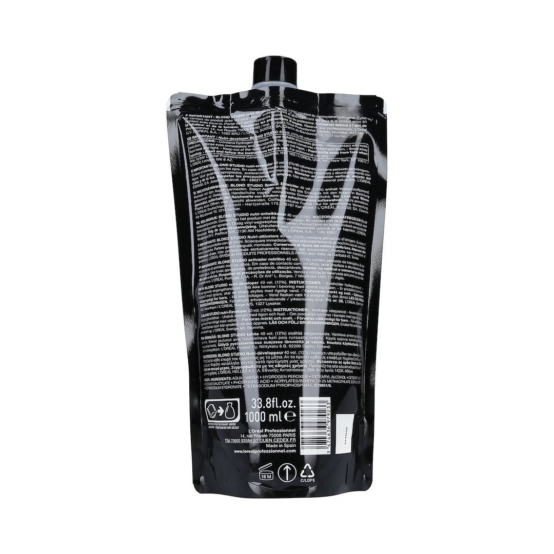LOREAL BLOND STUDIO NUTRI DEVELOPER 1L - ASSORTED