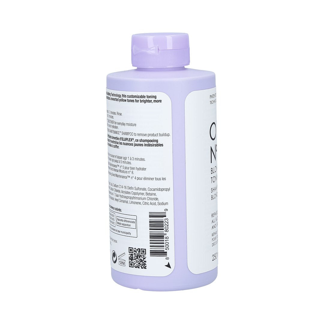OLAPLEX BLONDE ENHANCER TONING SHAMPOO NO4P 250ML