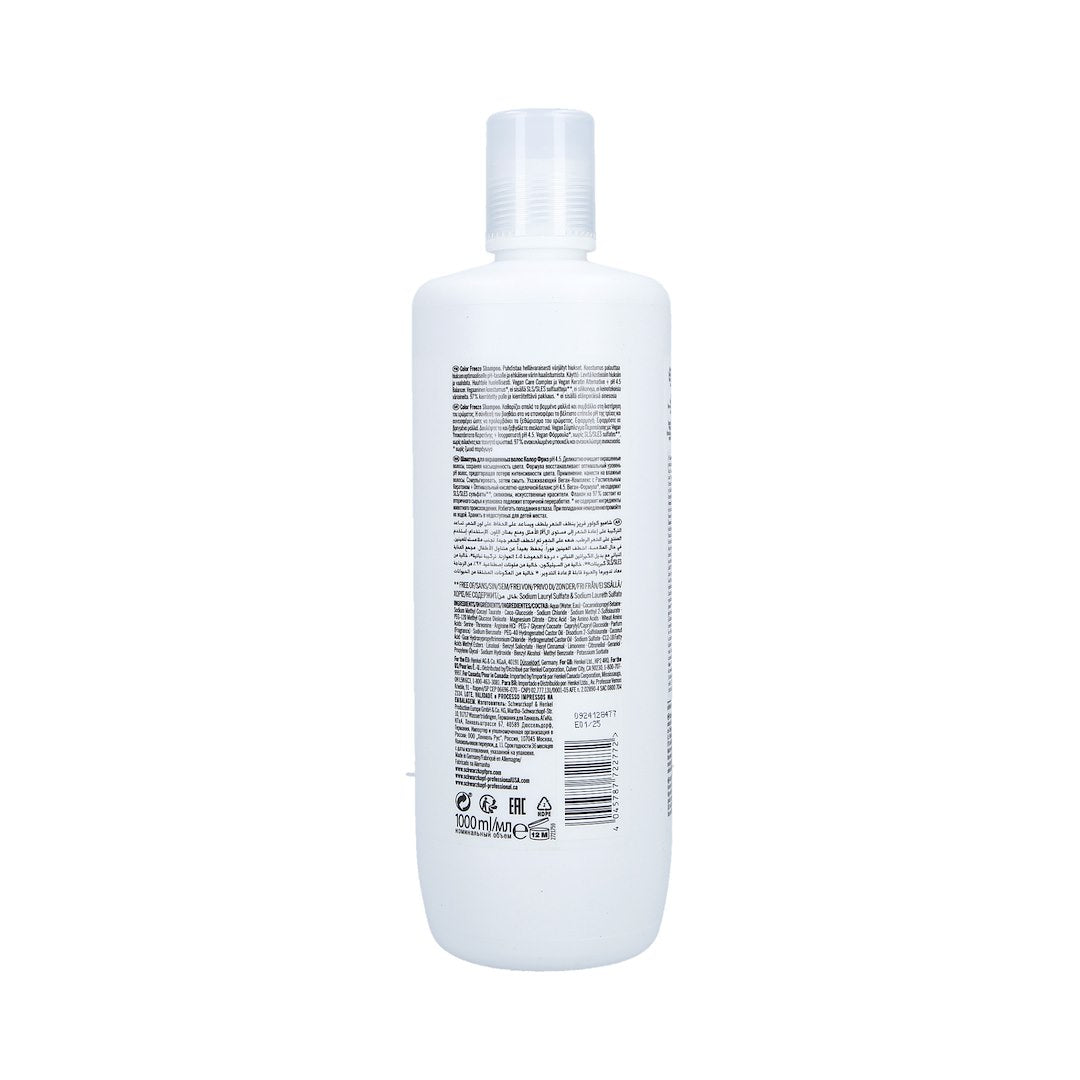 SCHWARZKOPF BONACURE COLOR FREEZE SHAMPOO 1L