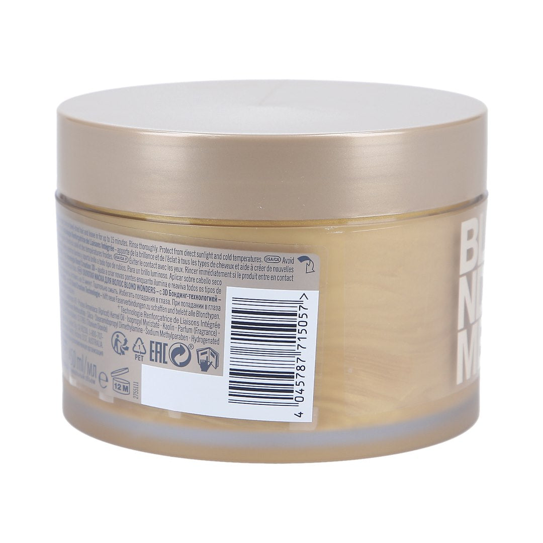 SCHWARZKOPF BLOND ME BLONDE WONDERS ILLUMINATING MASK 450ML