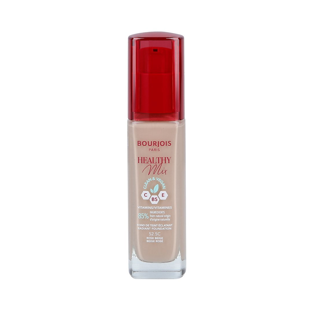 BOURJOIS HEALTHY MIX FOUNDATION VEGAN 052,5C ROSE BEIGE 30ML