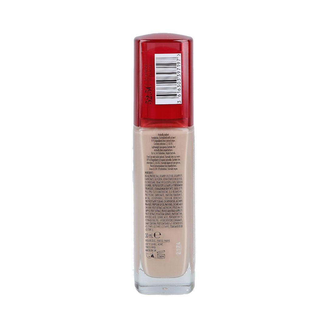 BOURJOIS HEALTHY MIX FOUNDATION VEGAN 052,5C ROSE BEIGE 30ML