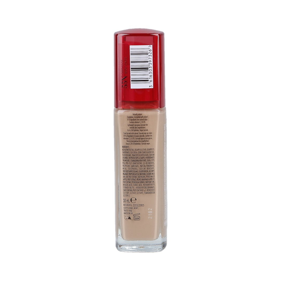 BOURJOIS HEALTHY MIX FOUNDATION VEGAN 055N DEEP BEIGE 30ML