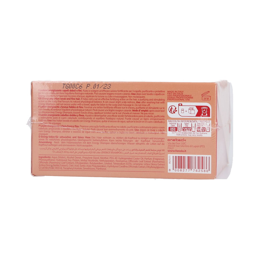 FANOLA ENERGIZING LOTION 12X10ML