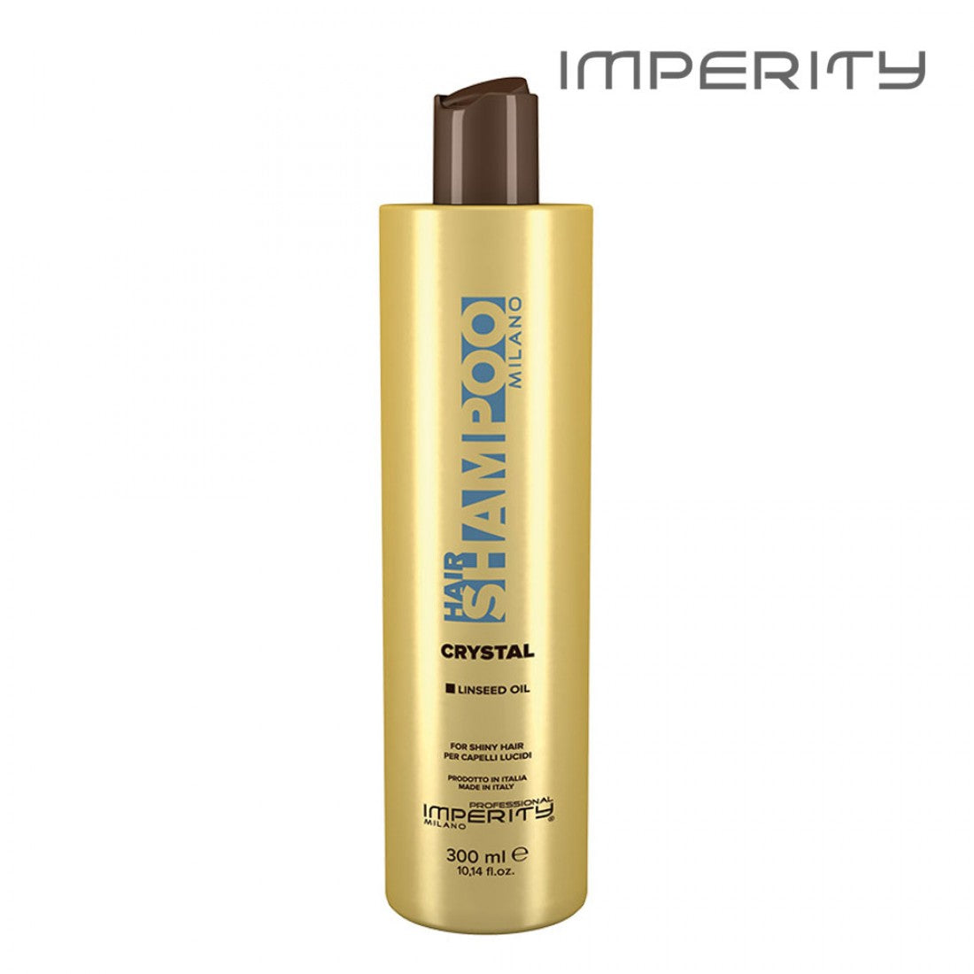 Imperity Milano Crystal Shampoo with Linseed Oil 300ml, OUTLET!