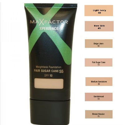 Max Factor Xperience Weightless Foundation - 65 SANDALEWOOD