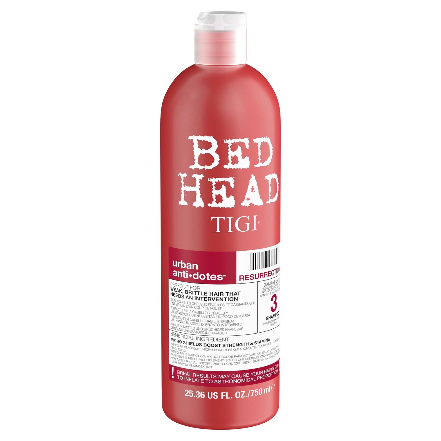 TIGI BH RESURRECTION REPAIR SHAMPOO 750ML