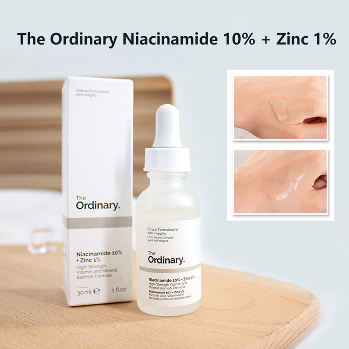 THE ORDINARY NIACINAMIDE 10% + ZINC 1% SERUM 30ML