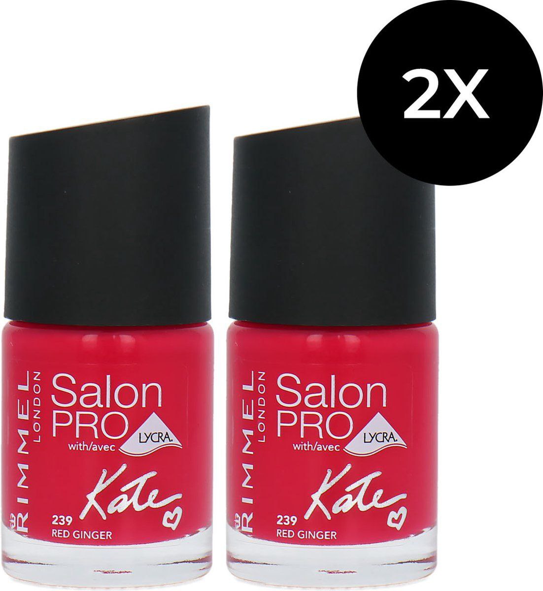 LAKIER DO PAZNOKCI RIMMEL SALON PRO - 239 RED GINGER