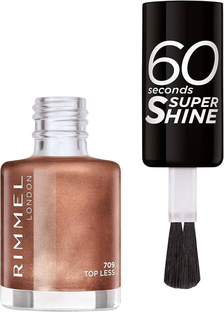 RIMMEL NAIL POLISH 60 SECONDS - 709 TOPLESS