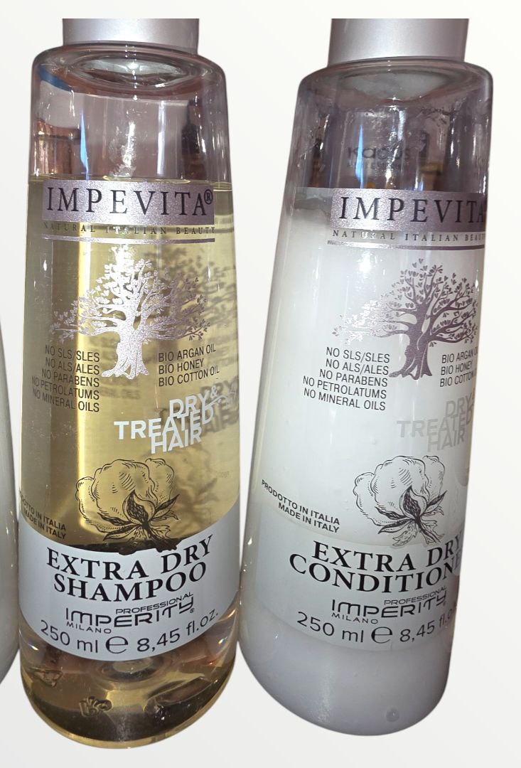Imperity Milano Impevita Extra Dry Shampoo с аргановым маслом для поврежденных волос 250 мл