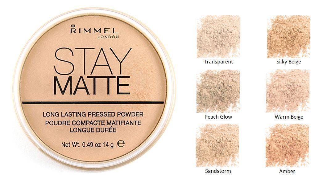 Rimmel Stay Matte Pressed Powder Foundation - 003 PEACH GLOW