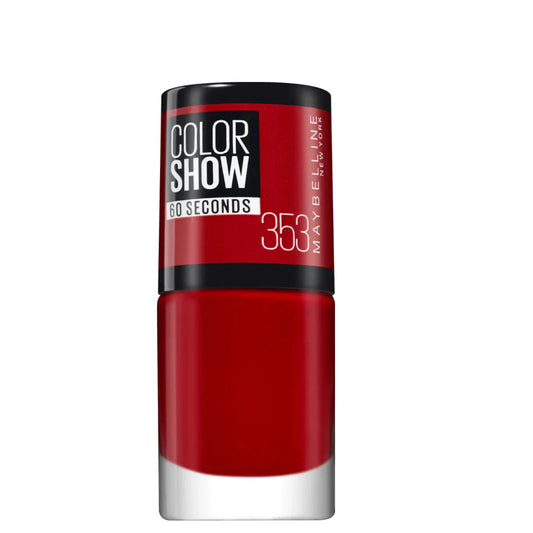 Лак для ногтей Maybelline Colorshow 60 Seconds - 353 КРАСНЫЙ