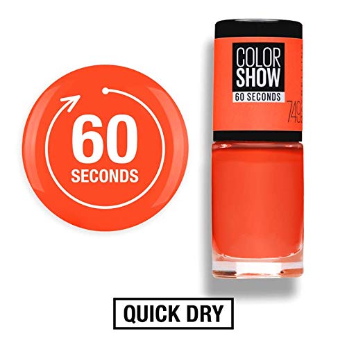 Лак для ногтей Maybelline Colorshow 60 Seconds - 110 URBAN CORAL