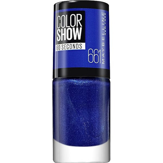 Лак для ногтей Maybelline Colorshow 60 Seconds - 661 OCEAN BLUE