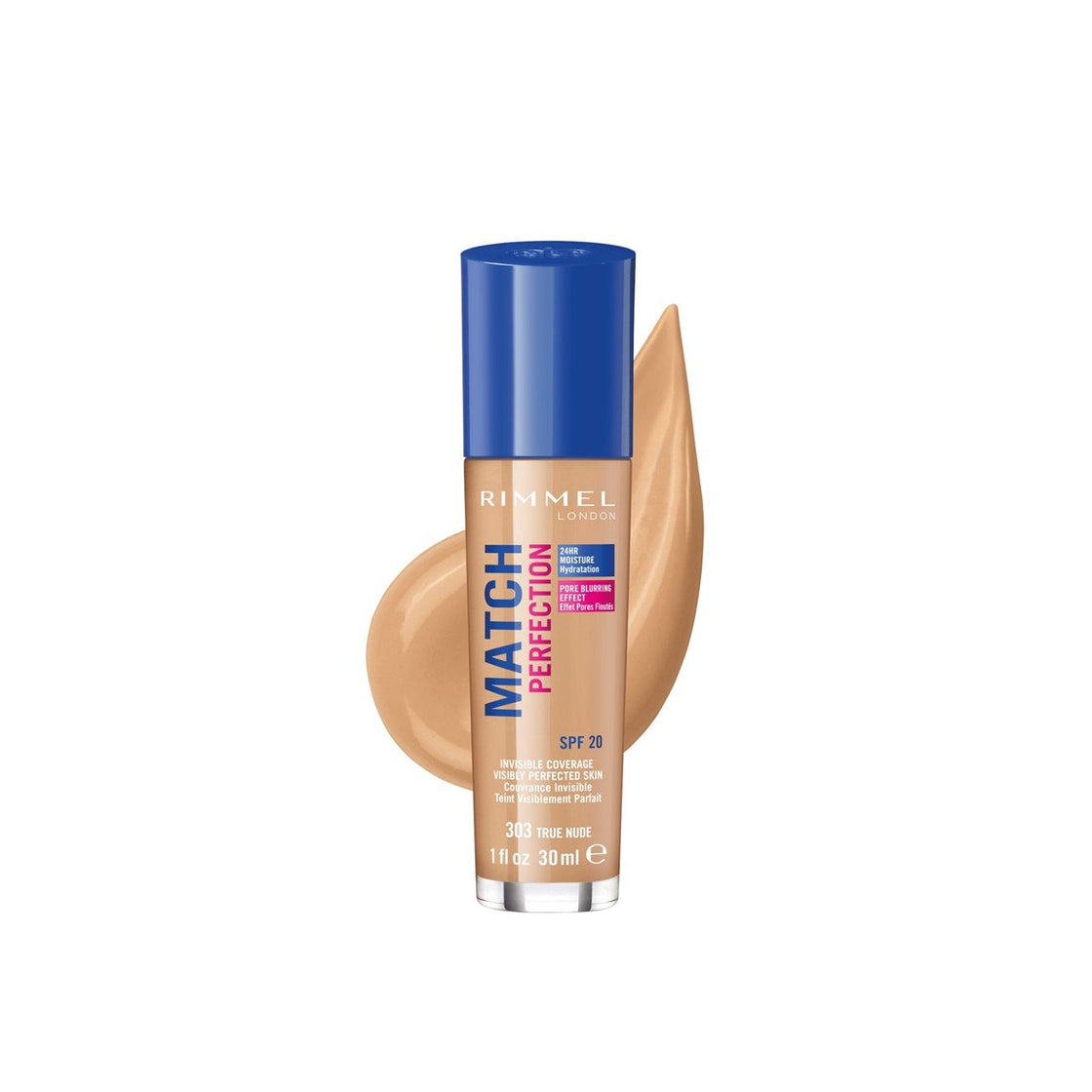 Rimmel Match Perfection 24Hr Тональная основа - 303 TRUE MATCH