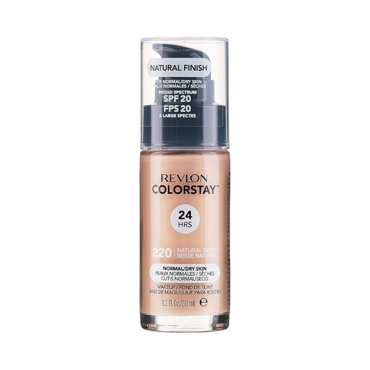 REVLON COLORSTAY SOFTFLEX NORMAL/DRY SKIN WITH PUMP SHADE 220 NATURAL BEIGE