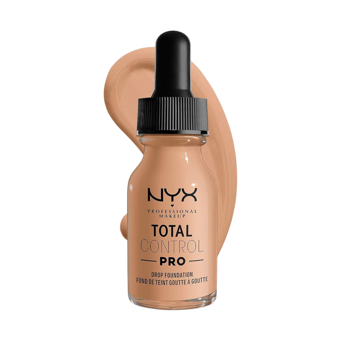 6 x NYX Total Control Drop Pro Podkład - 07 NATURAL