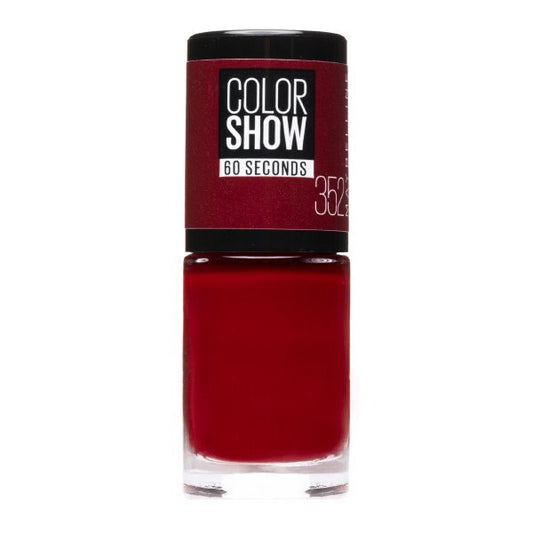 Лак для ногтей Maybelline Colorshow 60 Seconds - 352 DOWNTOWN RED