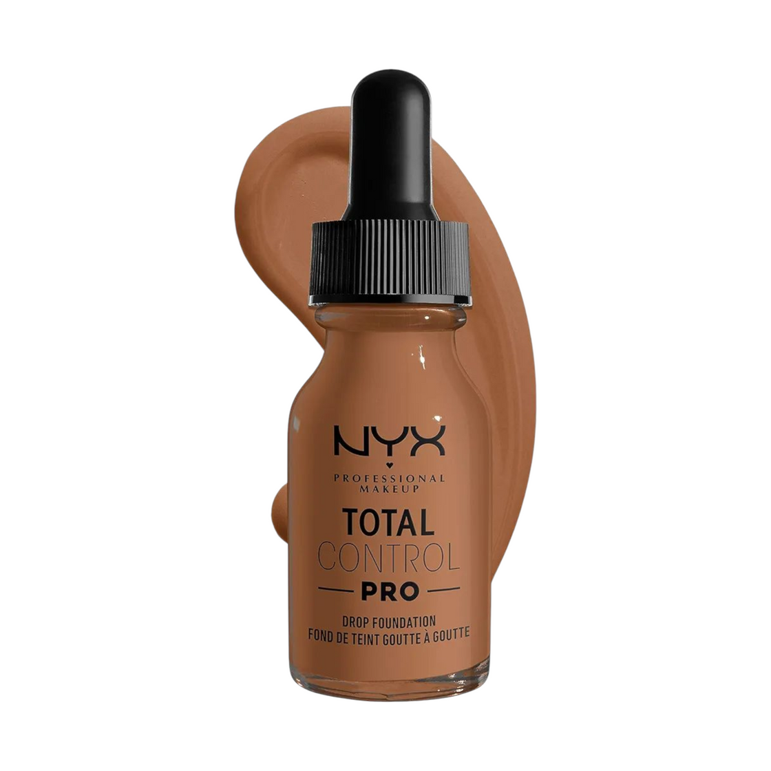 6 тональных основ NYX Total Control Drop Foundation - 16 MAHOGANY 13 мл